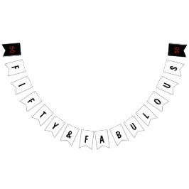 Vijftig en verbluffend vlaggetjes