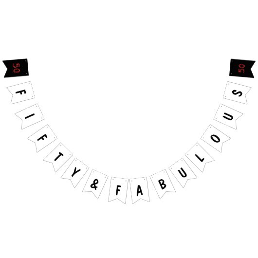 Vijftig en verbluffend vlaggetjes (Alle)