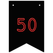 Vijftig en verbluffend vlaggetjes (Eerste vlag)