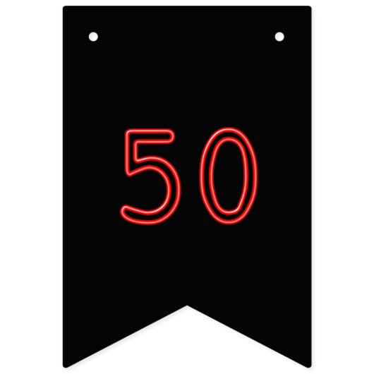 Vijftig en verbluffend vlaggetjes (Eerste vlag)