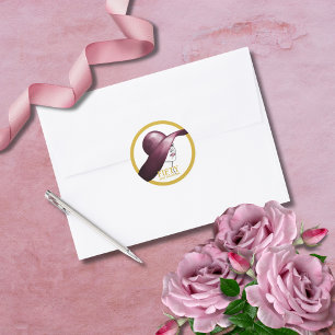 Vijftig & Fabulous Custom Ronde Sticker