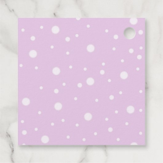 Vijftig & Fabulous Tekst Sparkly Heet Roze Schoen  Bedankjes Labels (Achterkant)