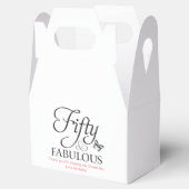 Vijftig & fantastische Favor Verjaardagsdoos Bedankdoosjes (Geopend)