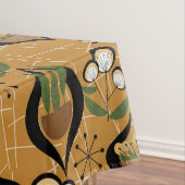 Vijftig Huisplanten | Goud, zwart, middelbaar Tafelkleed (Voorbeeld)