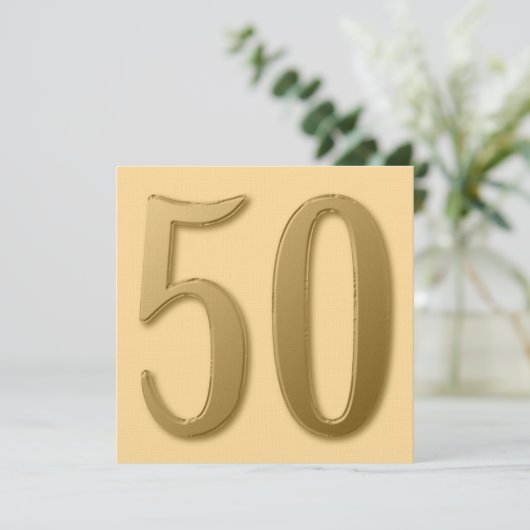 Vijftig is goud (Staand voorkant)