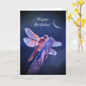 Vijftig jaar en halve maan Wicca Birthday Kaart (Gele Bloem)