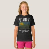Vijftig jaar gratis concert Altamont Speedway Free T-shirt (Voorkant volledig)