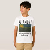 Vijftig jaar gratis concert Altamont Speedway Free T-shirt (Voorkant volledig)
