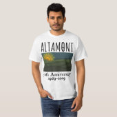 Vijftig jaar gratis concert Altamont Speedway Free T-shirt (Voorkant volledig)