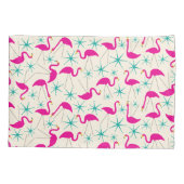 vijftig jaar - hoesjes met flamingos en sterren kussensloop (Achterkant-Links)