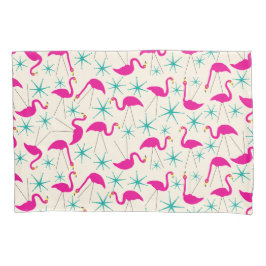 vijftig jaar - hoesjes met flamingos en sterren kussensloop