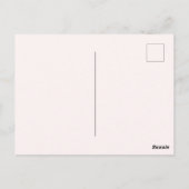  vijftig jaar Klassieke Eenvoudige Kinderdagfeest Briefkaart (Achterkant)