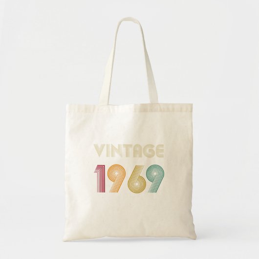 Vijftig jaar oude Gift 50th Birthday  1969 Tote Bag (Voorkant)