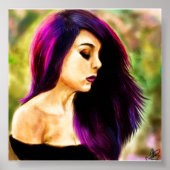 vijftig Paarse schaduwen Poster (Voorkant)