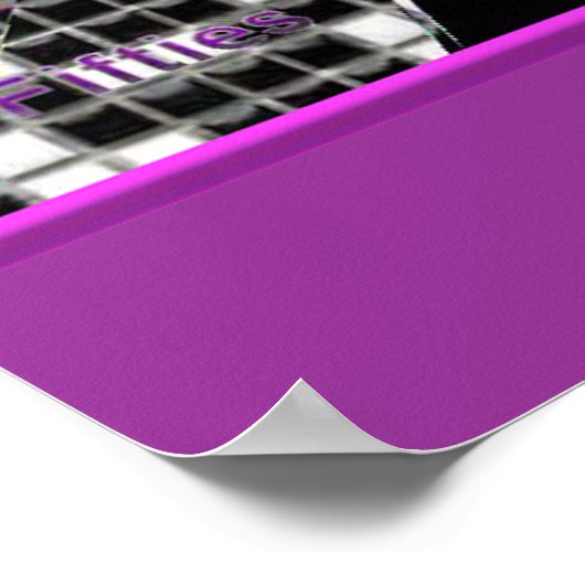 Vijftig Poster (Hoek)