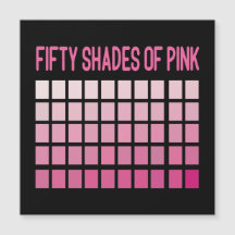 Vijftig schaduwen roze