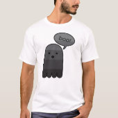 Vijftig schaduwen van Gray Boo Ghost Halloween T-shirt (Voorkant)