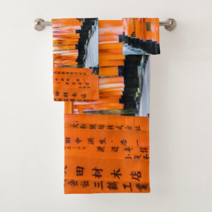 Vijftig schaduwen van het sinaasappel - Senbon Tor Bad Handdoek