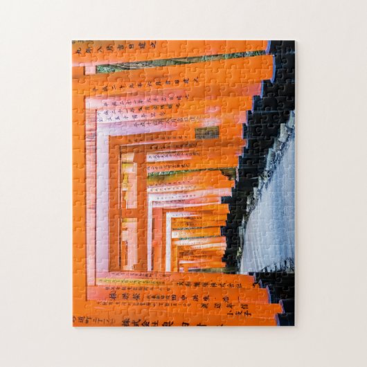 Vijftig schaduwen van het sinaasappel - Senbon Tor Legpuzzel (Verticaal)