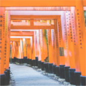 Vijftig schaduwen van het sinaasappel - Senbon Tor Sticker (Voorkant)