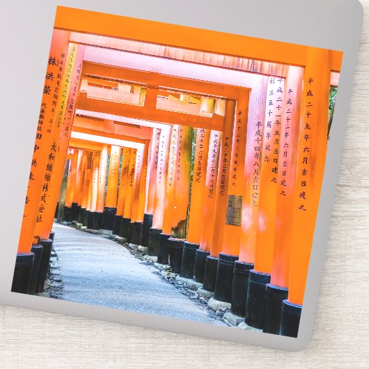 Vijftig schaduwen van het sinaasappel - Senbon Tor Sticker (Detail)