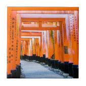 Vijftig schaduwen van het sinaasappel - Senbon Tor Tegeltje (Voorkant)