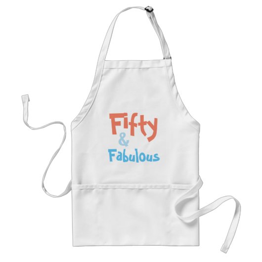 Vijftig Schort en Fabulous Birthday (Voorkant)