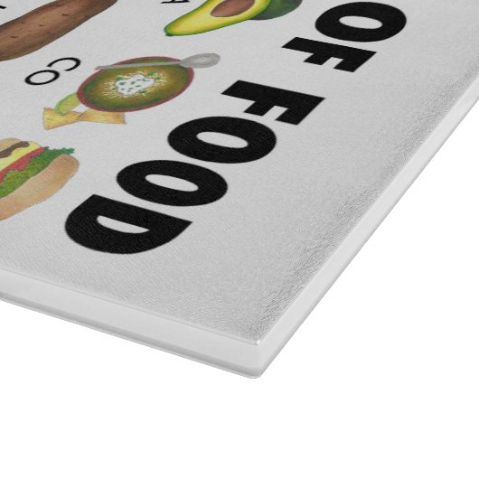 VIJFTIG STATEN VAN LEVENSMIDDELEN Verenigde Staten Snijplank (Hoek)