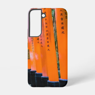 Vijftig tinten oranje - Senbon Torii, Kyoto Samsung Galaxy Hoesje