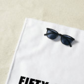 Vijftig voedselstaten van de VS Iconic Illustratio Strandlaken (In situ)