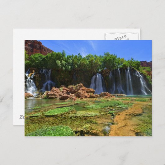 Vijftig voet Herfsten Briefkaart (Voorkant / Achterkant)