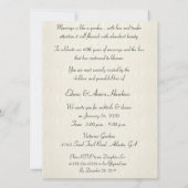 Vijftigjarig jubileum in Victoriaanse stijl Kaart (Achterkant)