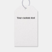 Vijftigste fantastische verjaardagsfeestje cadeaulabel (Achterkant)