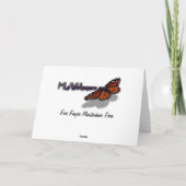 Vijfvinger-vrouwhaarvaren Kaart (Achterkant)