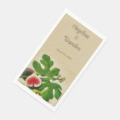  vijgen bruiloft servet (Hoek)