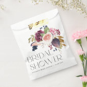 Vijgen en Berry Autumn Floral Vrijgezellenfeest Bedankzakje (Gezegeld)