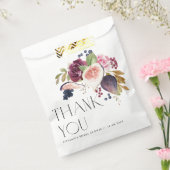 Vijgen en Berry Floral Vrijgezellenfeest Bedankt Bedankzakje (Gezegeld)