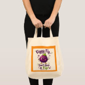 VIJGEN, GEEF GEEN VIJGEN! TOTE BAG (Voorkant (product))