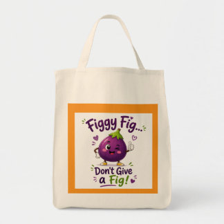VIJGEN, GEEF GEEN VIJGEN! TOTE BAG