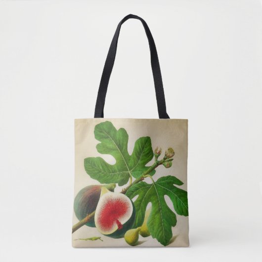  vijgen tote bag (Voorkant)