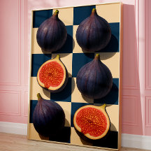 Vijgen wandkunst, Trendy keuken kunst voor Voedsel