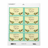 vijgenjam of conserven inblikpot Food Label (Full Sheet)