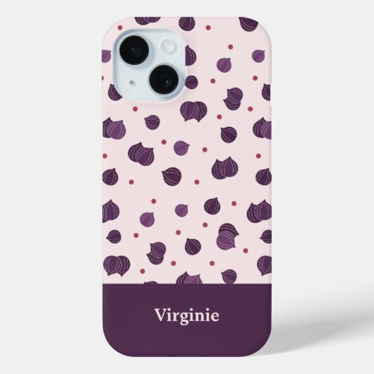 vijgenpatroon Case-Mate iPhone case (Achterkant)