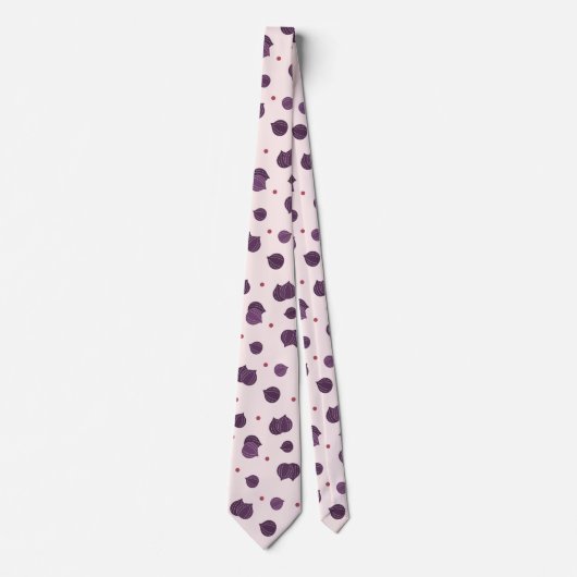 vijgenpatroon stropdas (Voorkant)