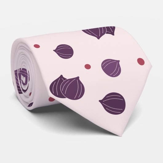 vijgenpatroon stropdas (Opgerold)