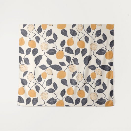 vijgenpatroon Tapestry Wandkleed (Voorkant (horizontaal))