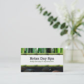 Vijver & Bamboe II Visitekaartje (Staand voorkant)