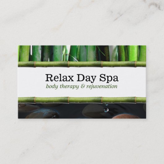 Vijver & Bamboe II Visitekaartje (Voorkant)