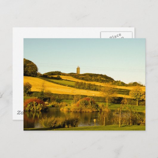 vijver briefkaart (Voorkant / Achterkant)