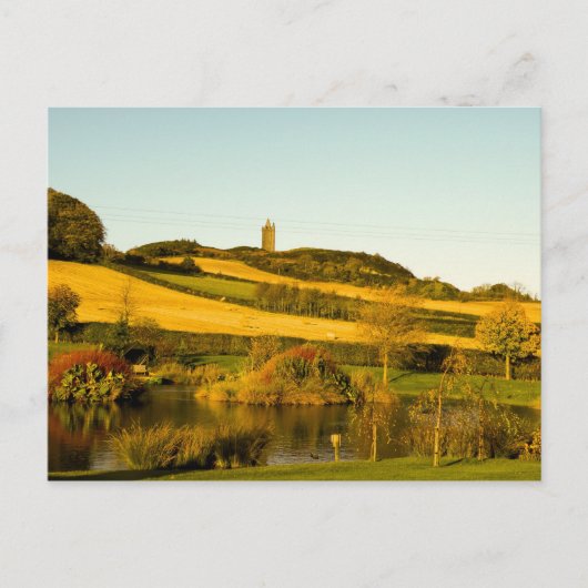 vijver briefkaart (Voorkant)